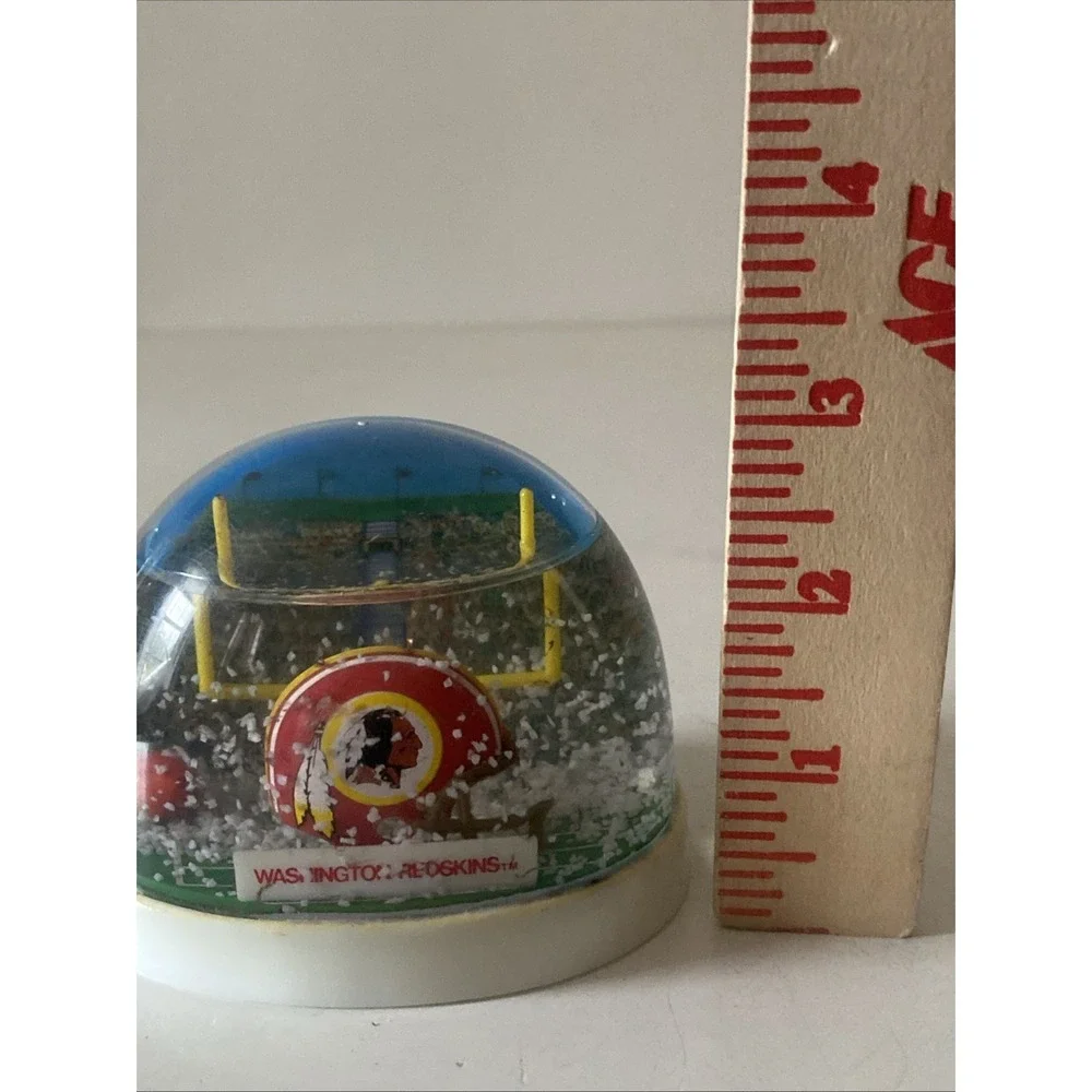 Washington Redskins Snow Globe Fan Dome NFL Licensed Rare